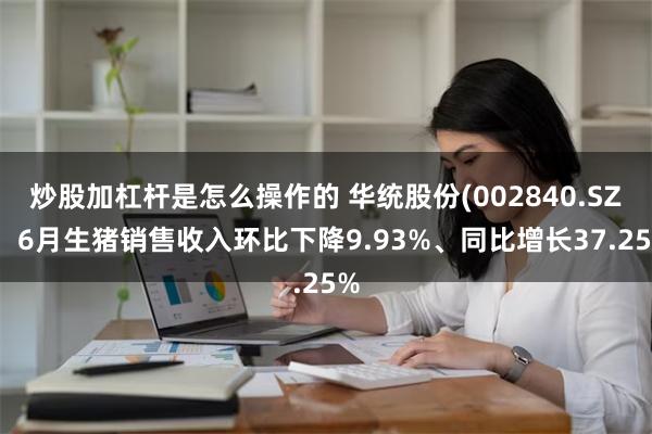 炒股加杠杆是怎么操作的 华统股份(002840.SZ)：6月生猪销售收入环比下降9.93%、同比增长37.25%